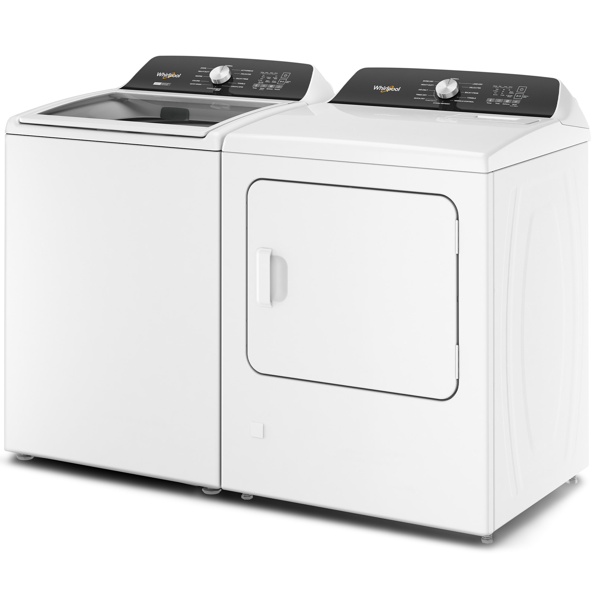 Whirlpool 27.75 in. 4.8 cu. ft. Top Load Washer with 2-in-1 Removable Agitator - White, , hires
