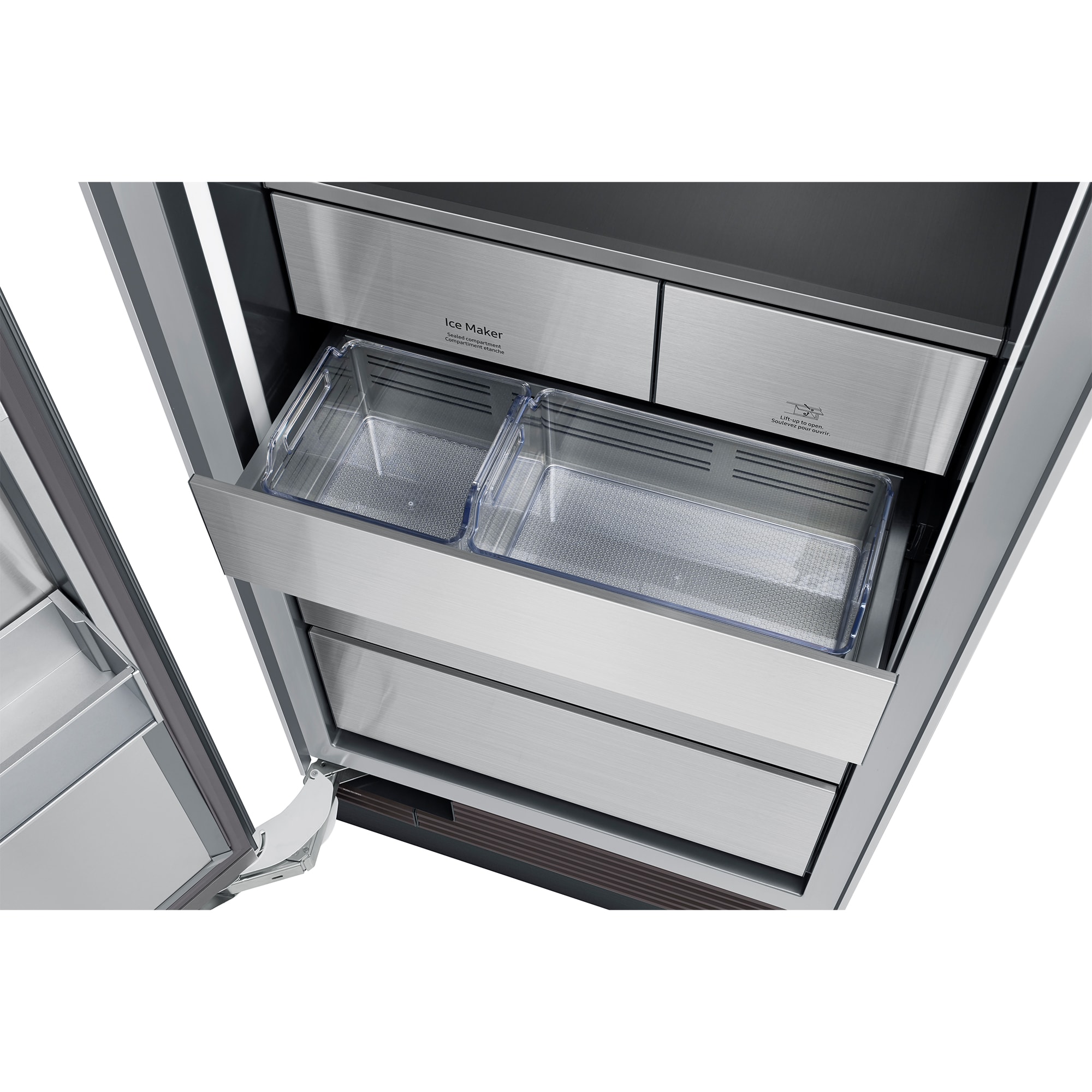 Dacor 30 in. 17.6 cu. ft. BuiltIn Upright Smart Freezer with Ice Maker