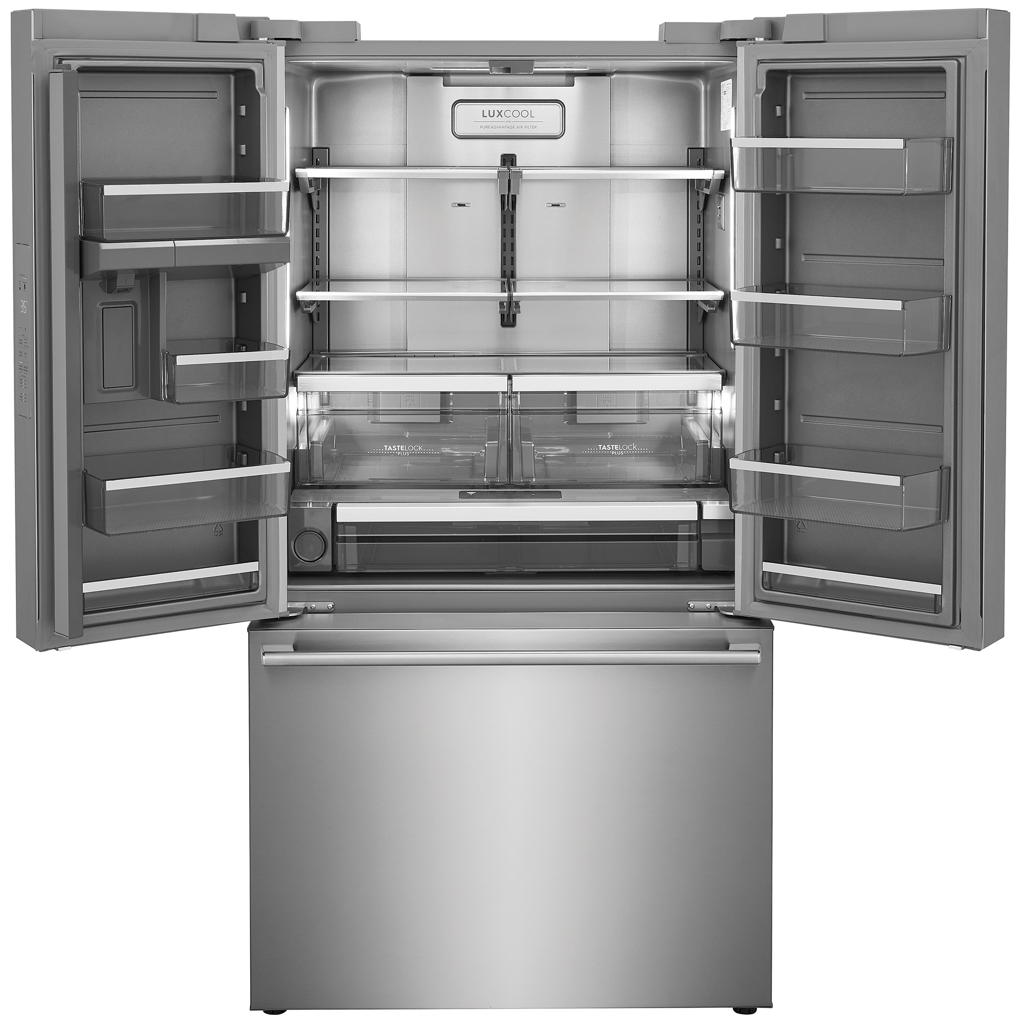 Electrolux 36 in. 23.3 cu. ft. Counter Depth French Door Refrigerator with Internal Water Dispenser - Stainless Steel, , hires