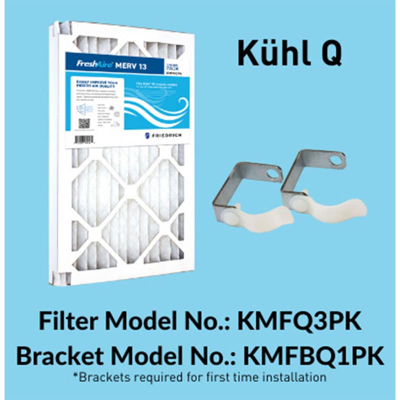 Friedrich FreshAire MERV 13 Filtration - 3 Pack, , hires