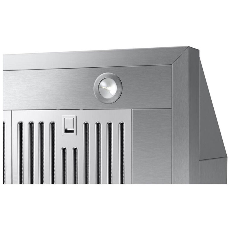Samsung 30 in. Smart Convertible Standard Style Range Hood with 390 CFM, 4 Fan Speeds & 2 LED Lights - Stainless Steel, Stainless Steel, hires