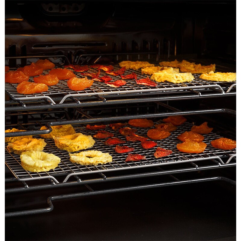 Cafe Minimal Series 30 in. 10 cu. ft. Smart Top Control Electric Double Wall Oven with True European Convection - Platinum Glass, Platinum Glass, hires