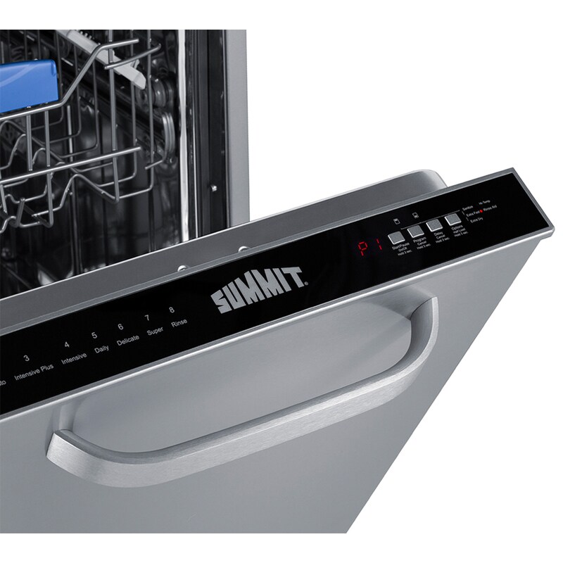 Summit 18 in. Top Control Dishwasher with 47 dBa Sound Level - Stainless Steel, , hires