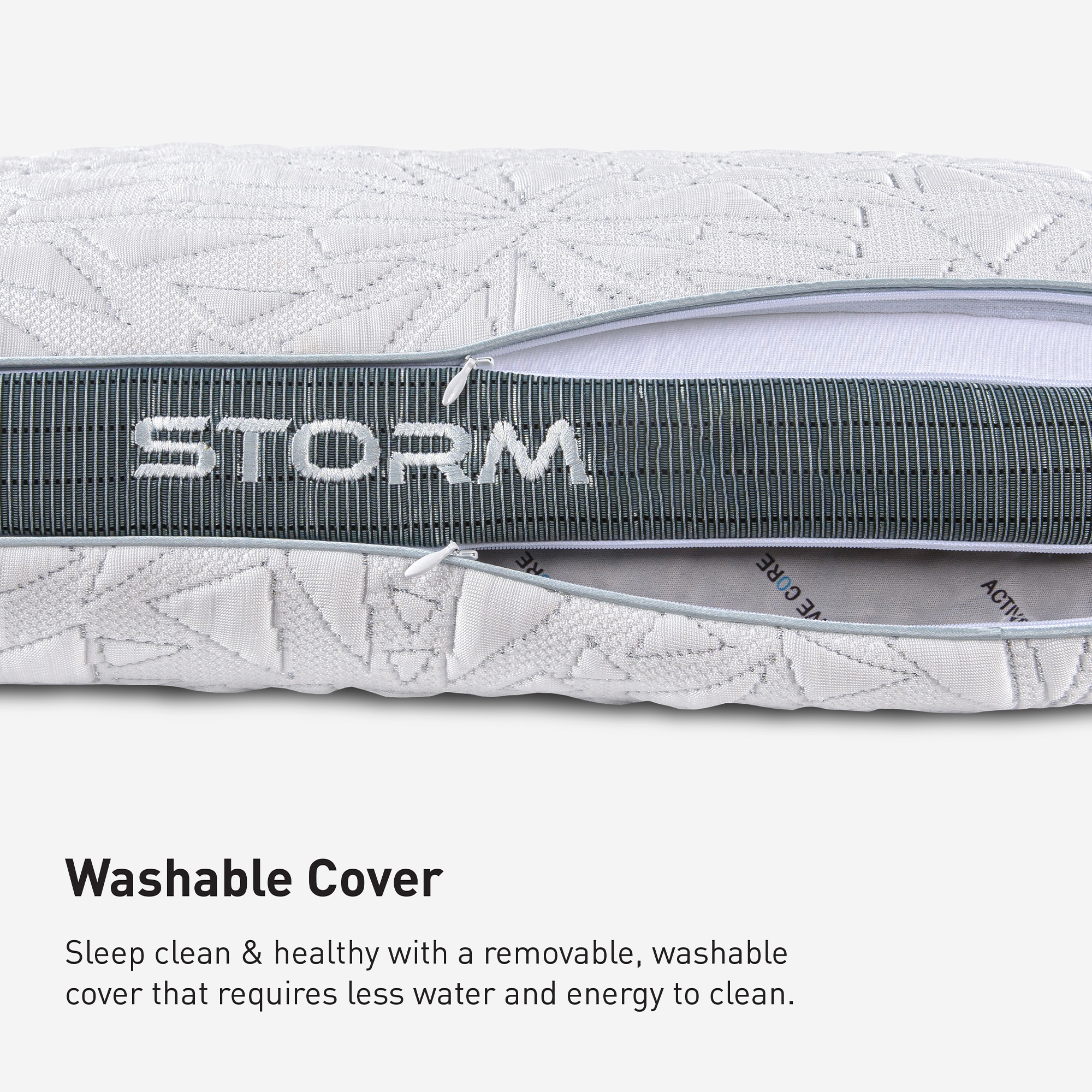 BEDGEAR Storm 1.0 Performance Standard Size Pillow, , hires