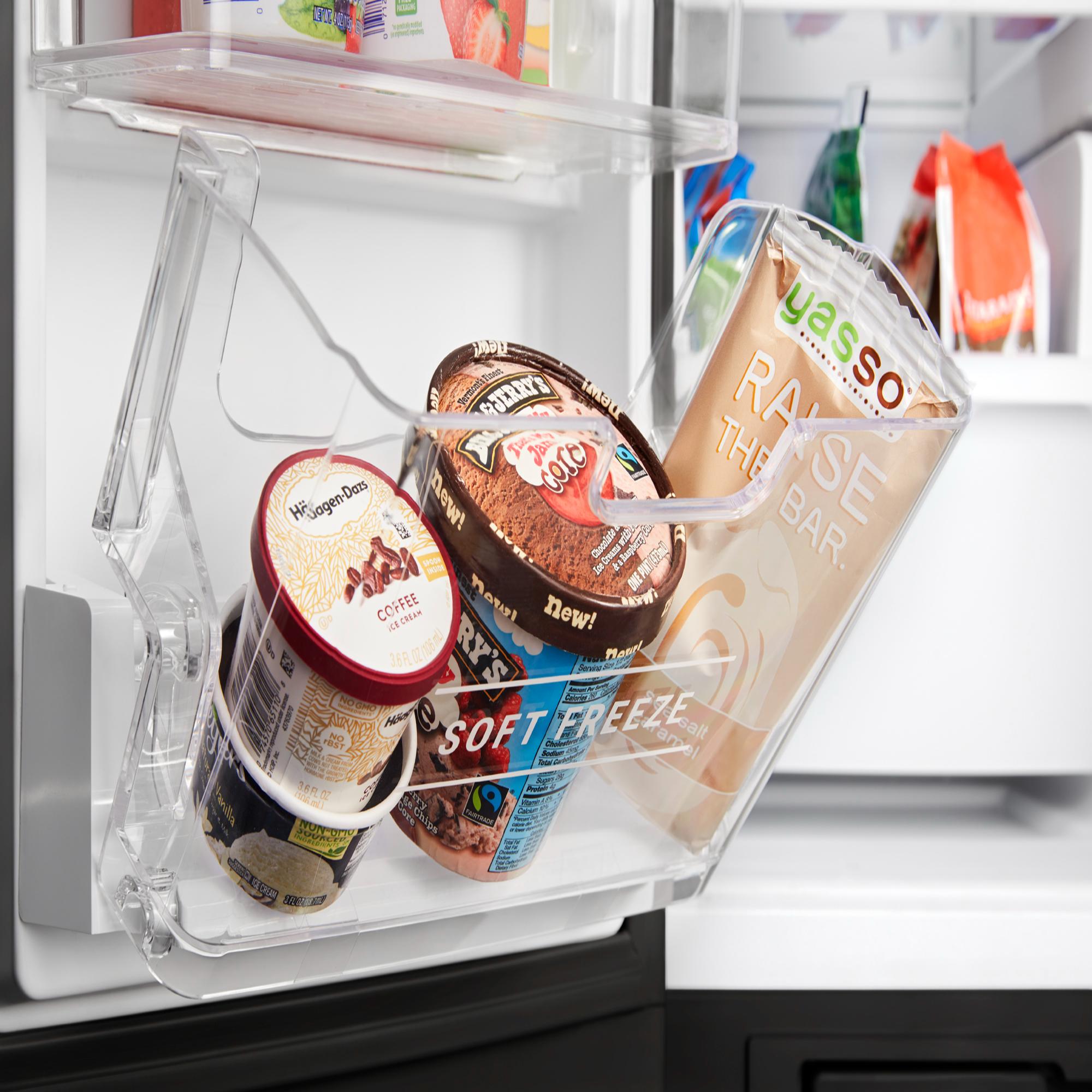 Maytag 36 in. 24.5 cu. ft. Side by Side Refrigerator with Ice & Water Dispenser - Black, Black, hires