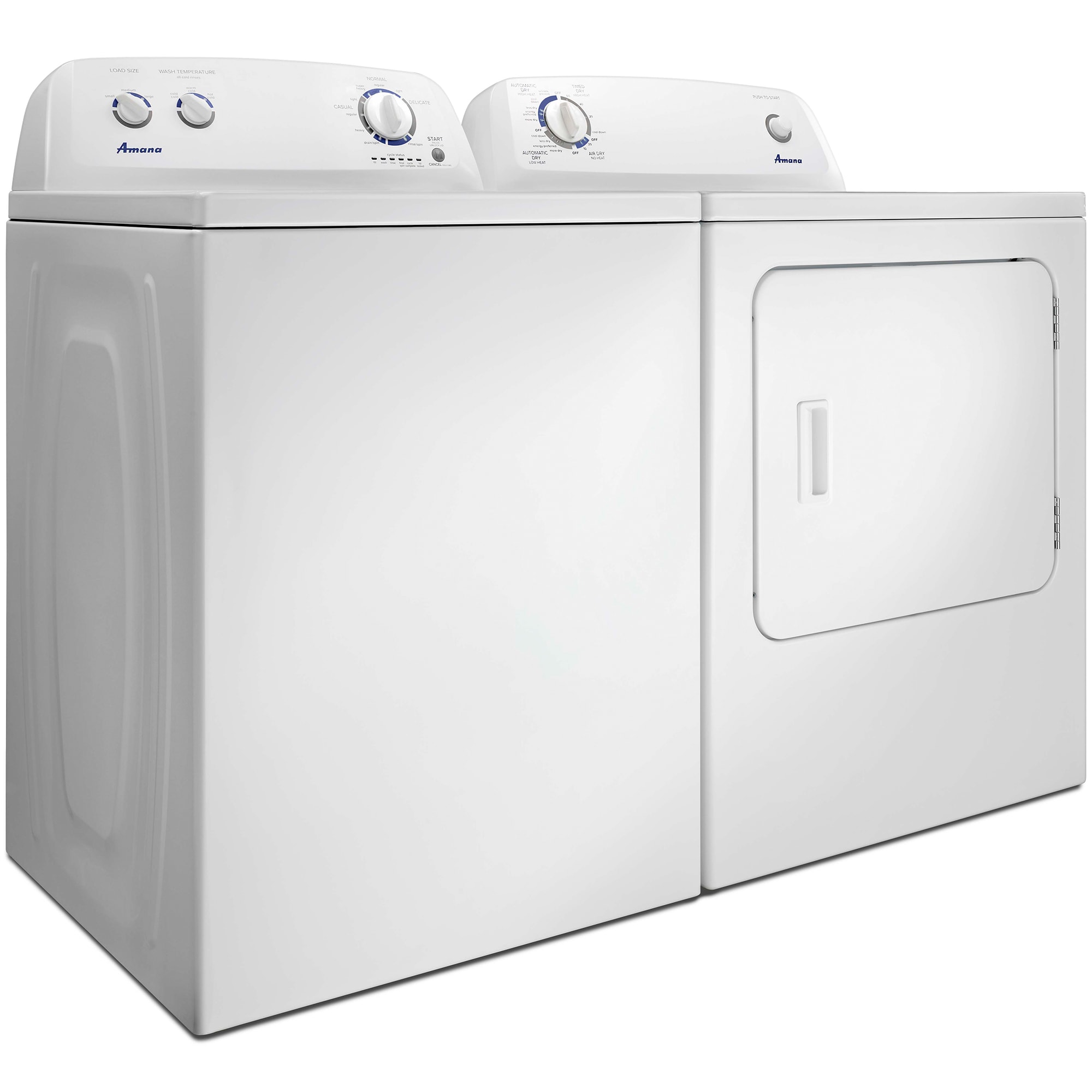 Amana 29 in. 6.5 cu. ft. Gas Dryer with Wrinkle Prevent Option - White, , hires
