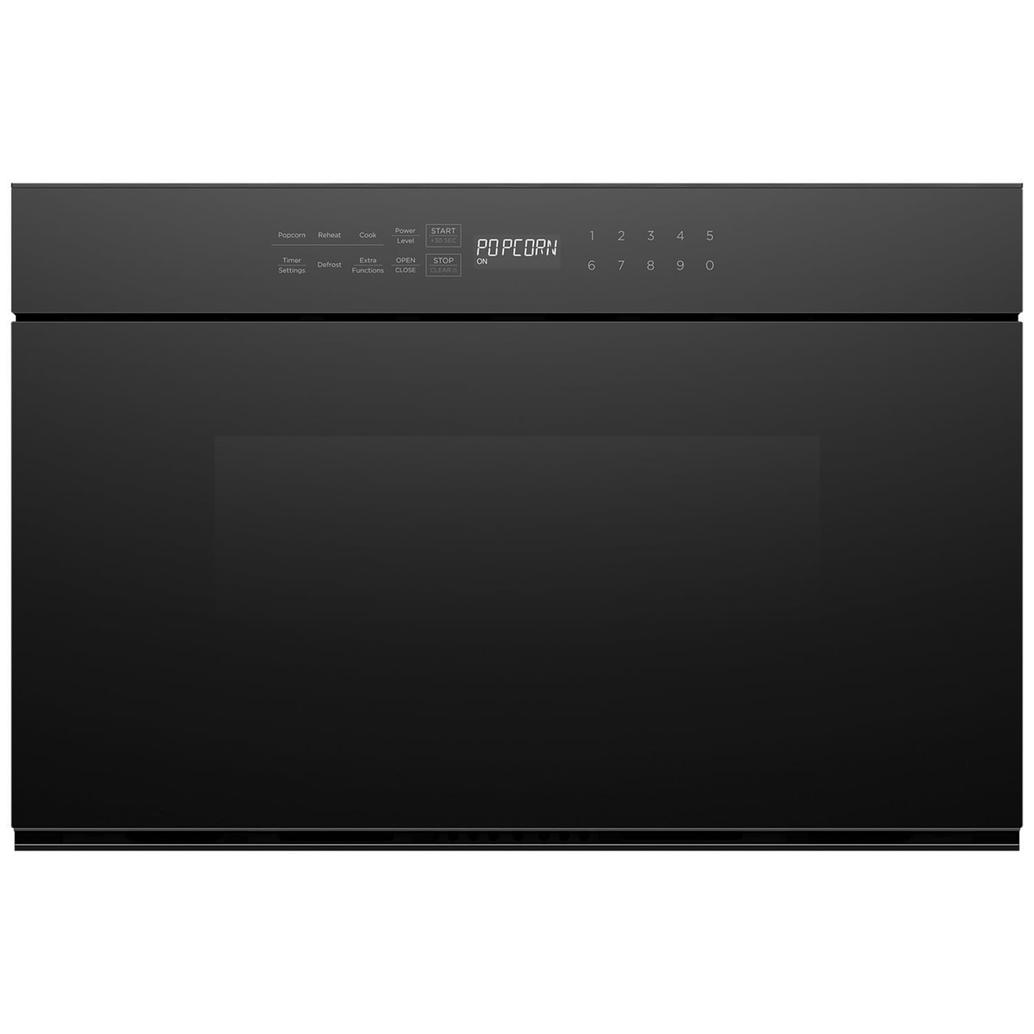 Fisher & Paykel Series 7 24 in. 1.2 cu. ft. 950W Drawer Microwave with Sensor Cooking - Black Glass, , hires