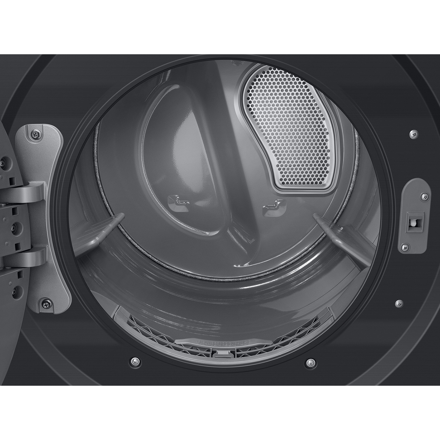 Samsung Bespoke 27 in. 4.6 cu. ft. Smart Electric Front Load Laundry Center with AI OptiWash, Sensor Dry, Sanitize & Steam Cycle - Brushed Black, , hires