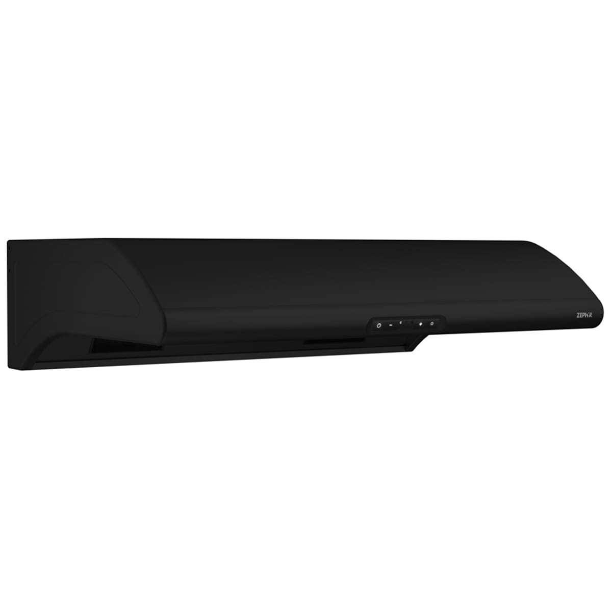 Zephyr 30 in. Ducted Standard Style Range Hood with 850 CFM, 6 Fan Speeds & 2 LED Lights - Black, Black, hires
