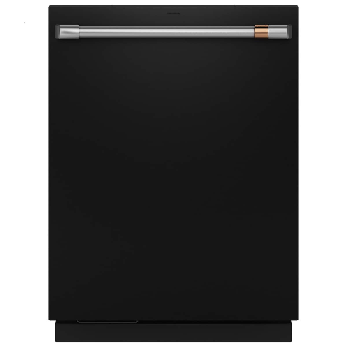 Cafe 24 in. Top Control Flush-Mount Smart Dishwasher with 39 dBa Sound Level, 3rd-Rack & Dual Convection Ultra Dry - Matte Black, , hires