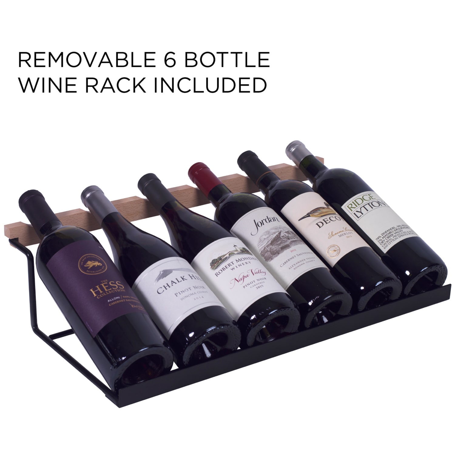 XO 24 in. Built-In/Freestanding Beverage Center with Pull-Out Shelves & Digital Control Left Hinged - Custom Panel Ready, Custom Panel Required, hires