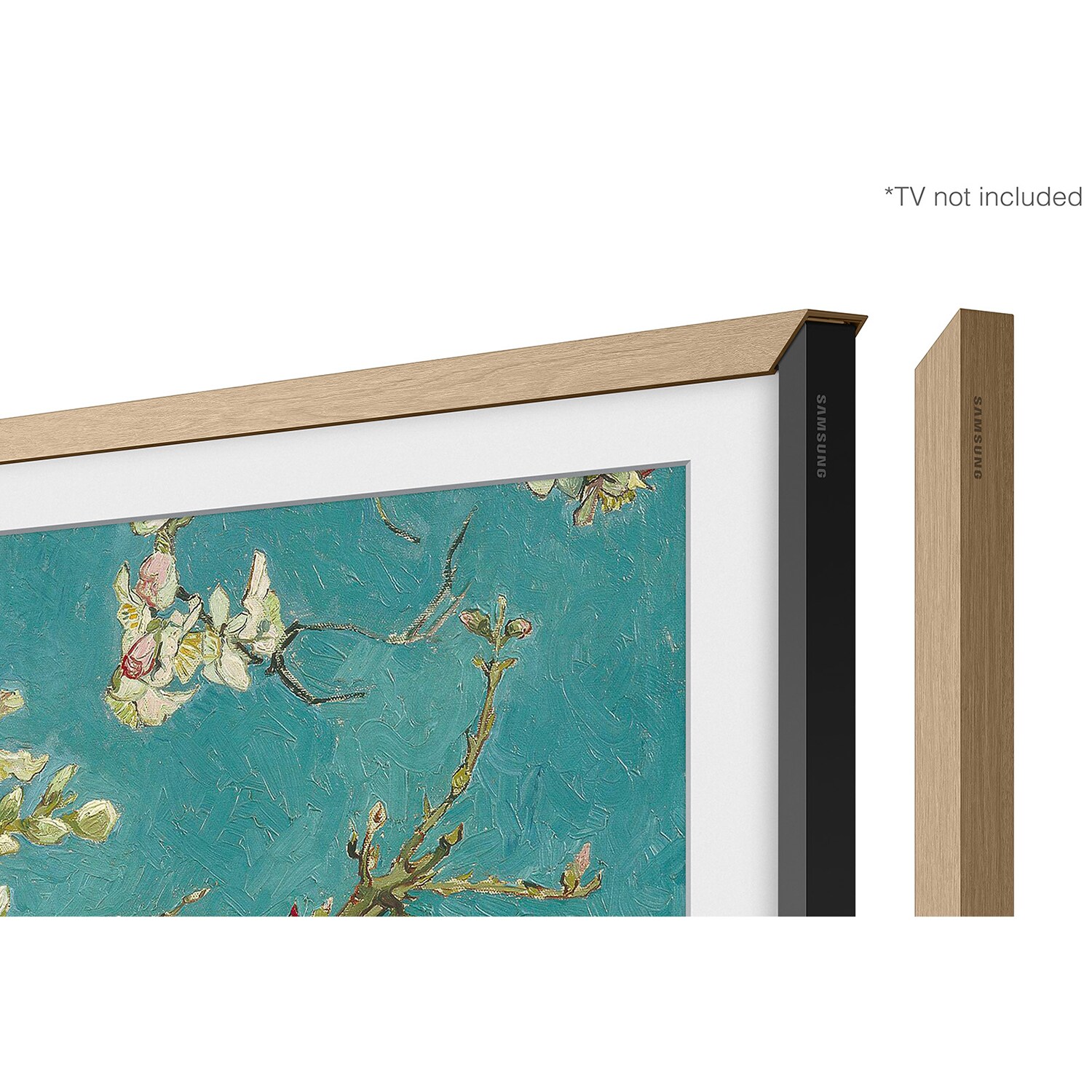 Samsung 32" The Frame Customizable Bezel Compatible with Samsung 2021-2024 The Frame TVs- Teak, , hires