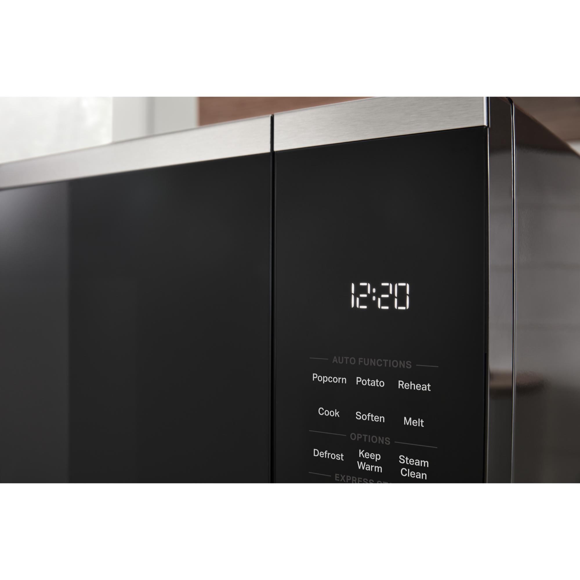 Whirlpool 22 in. 1.6 cu. ft. 1200W Countertop Microwave with Sensor Cooking - Fingerprint Resistant Stainless Steel, , hires