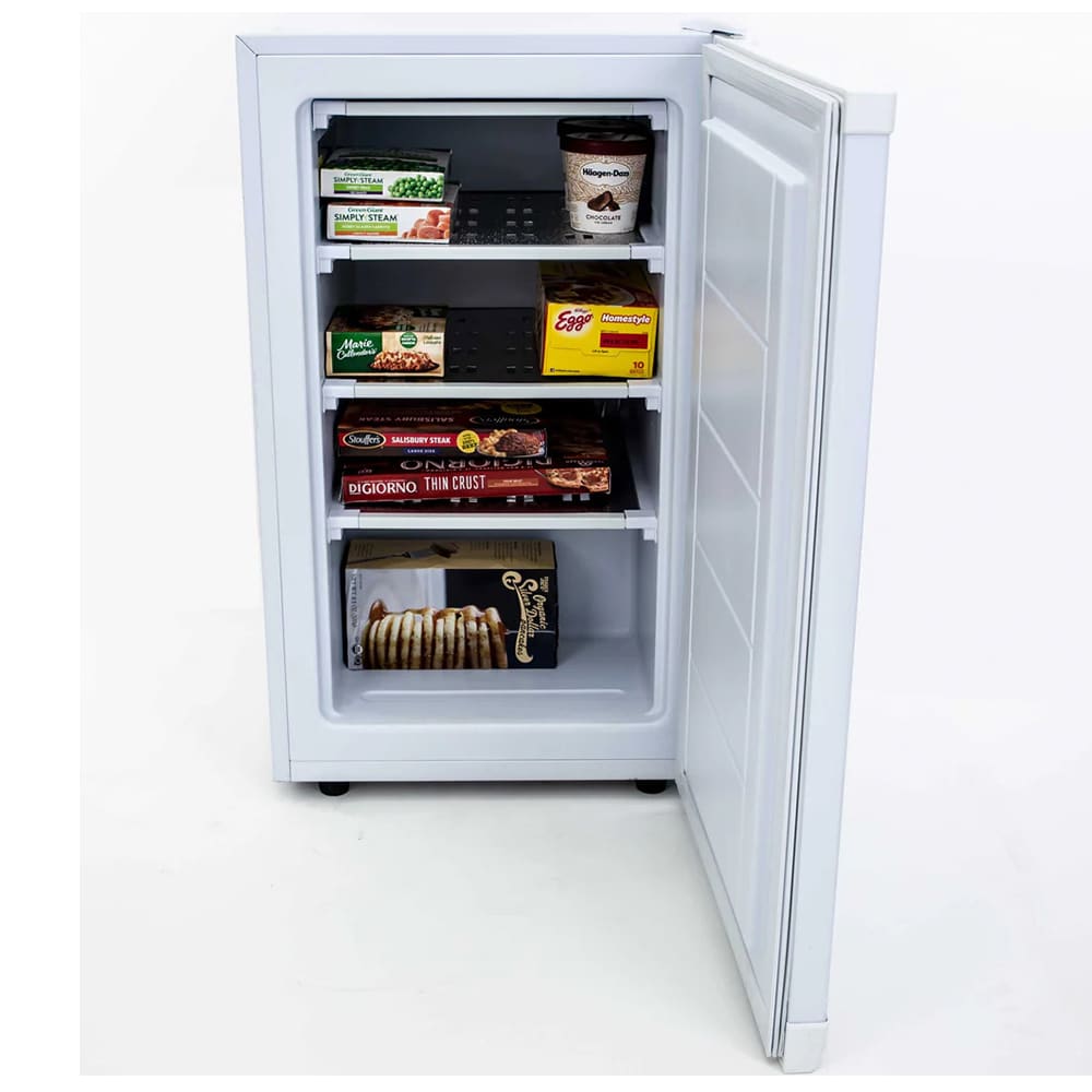 Avanti 19 in. 2.8 cu. ft. Compact Upright Freezer - White, , hires