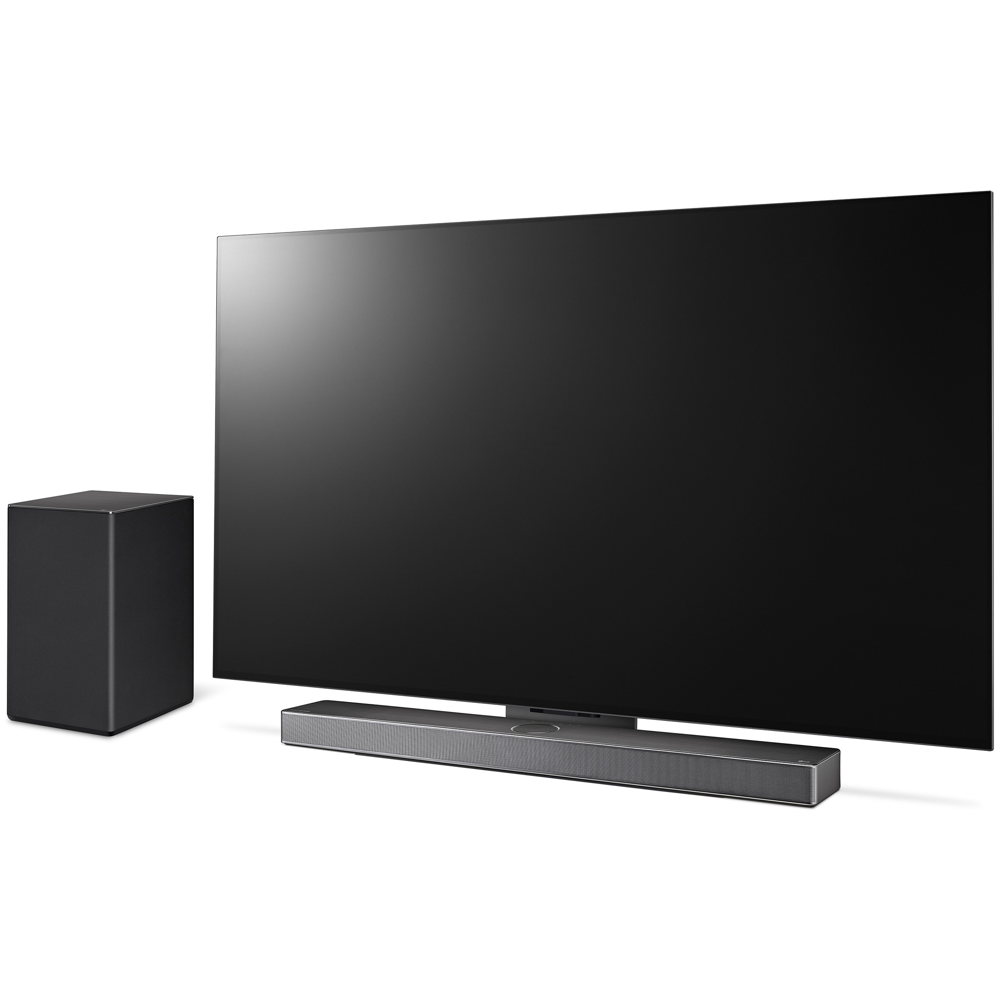 LG 3.1. 3 Channel Dolby Atmos Smart Sound Bar with Bluetooth & Wireless Subwoofer - Black, , hires