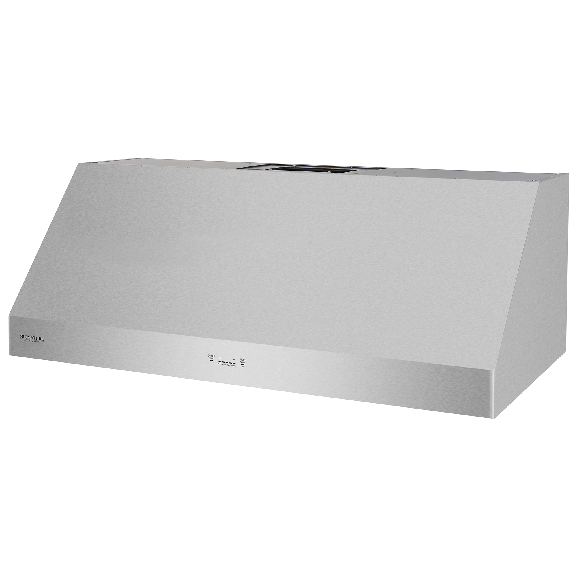 Signature Kitchen Suite 48 in. Smart Ducted Canopy Pro Style Style Range Hood with 650 CFM, 5 Fan Speeds & 1 LED Light - Stainless Steel, , hires