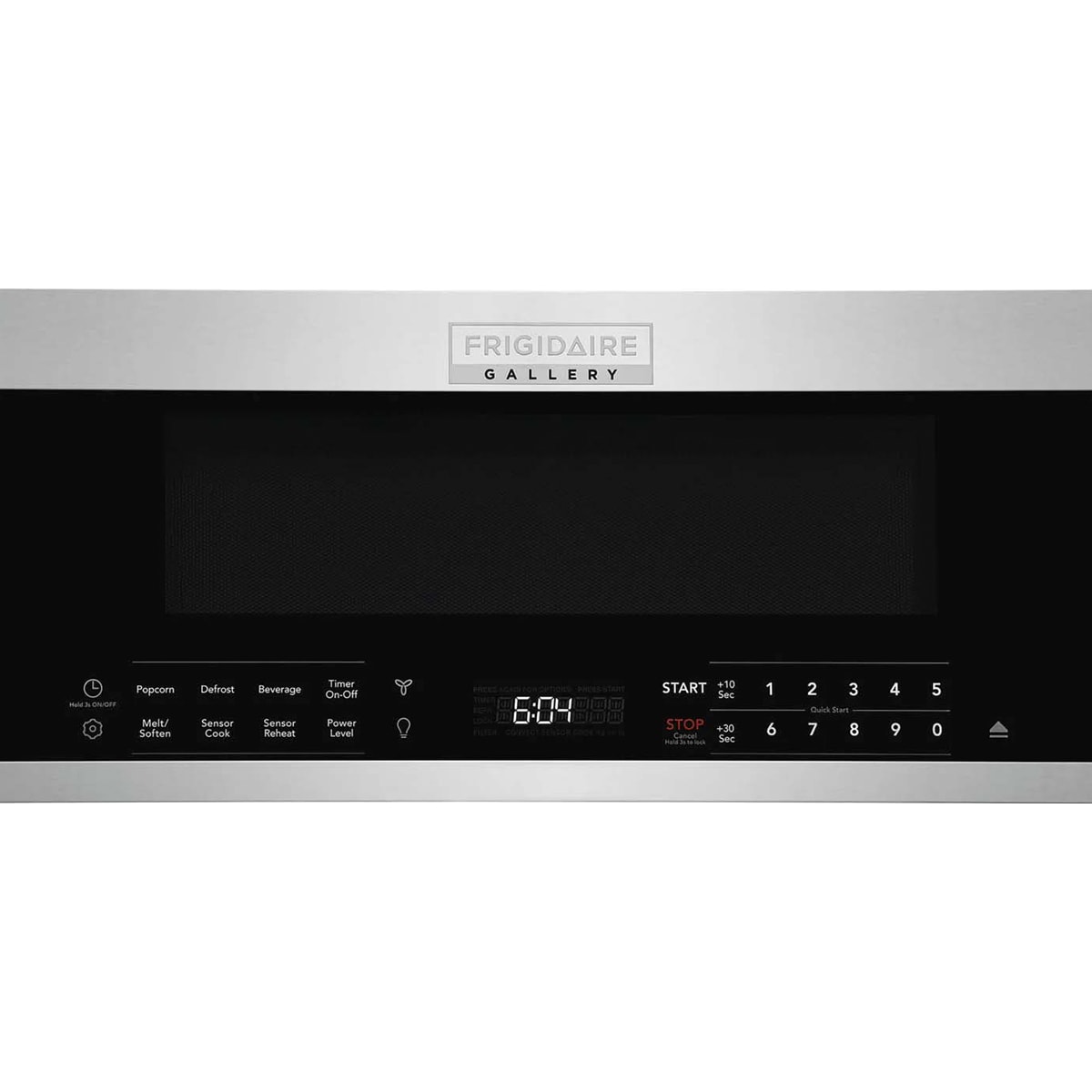 Frigidaire Gallery 30 in. 1.2 cu. ft. 950W Low Profile Over-the-Range Microwave with 400 CFM & Sensor Cooking - Stainless Steel, , hires