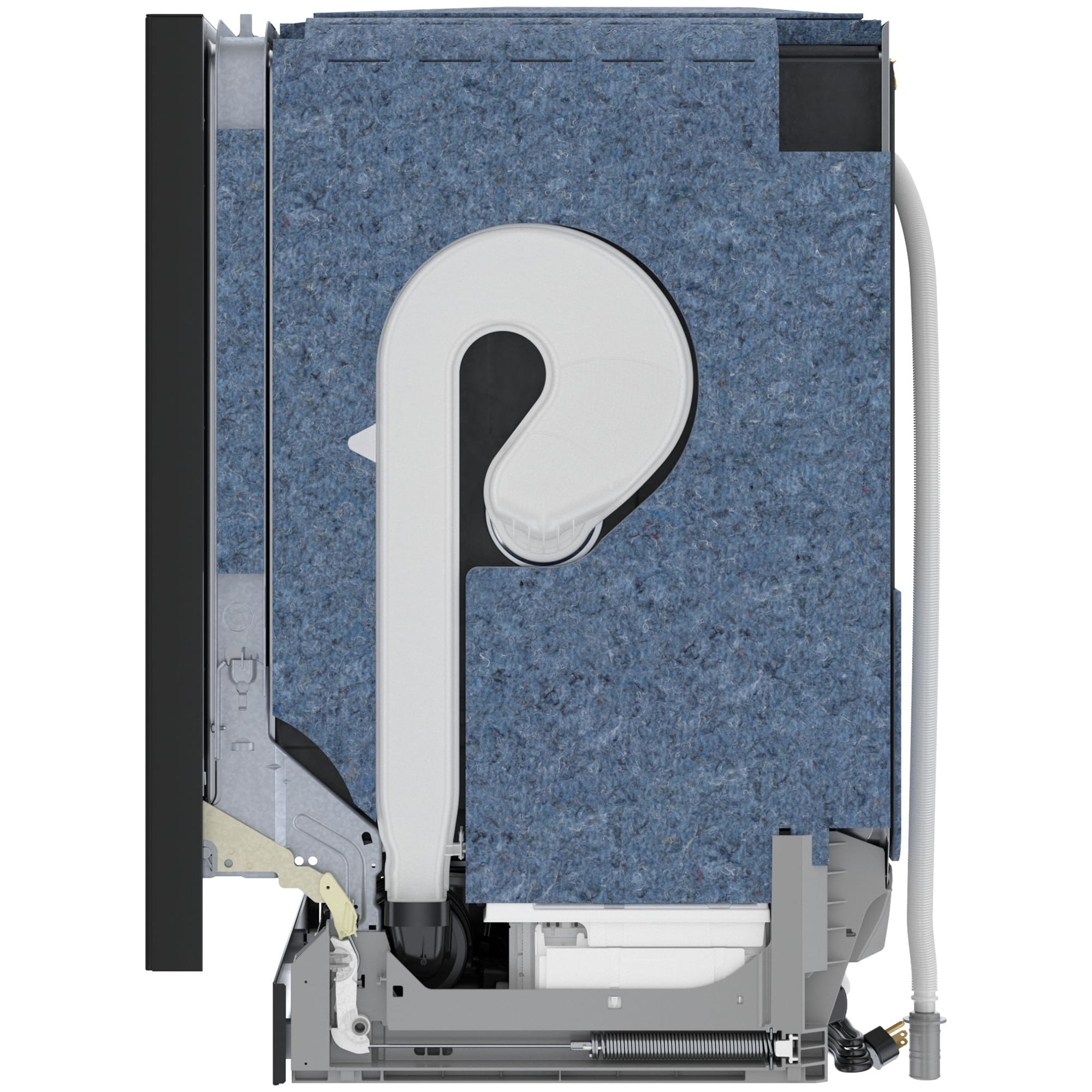 Bosch 800 Series 24 in. Top Control Smart Dishwasher with 42 dBa Sound Level, 3rd-Rack, CrystalDry & Pocket - Black, Black, hires