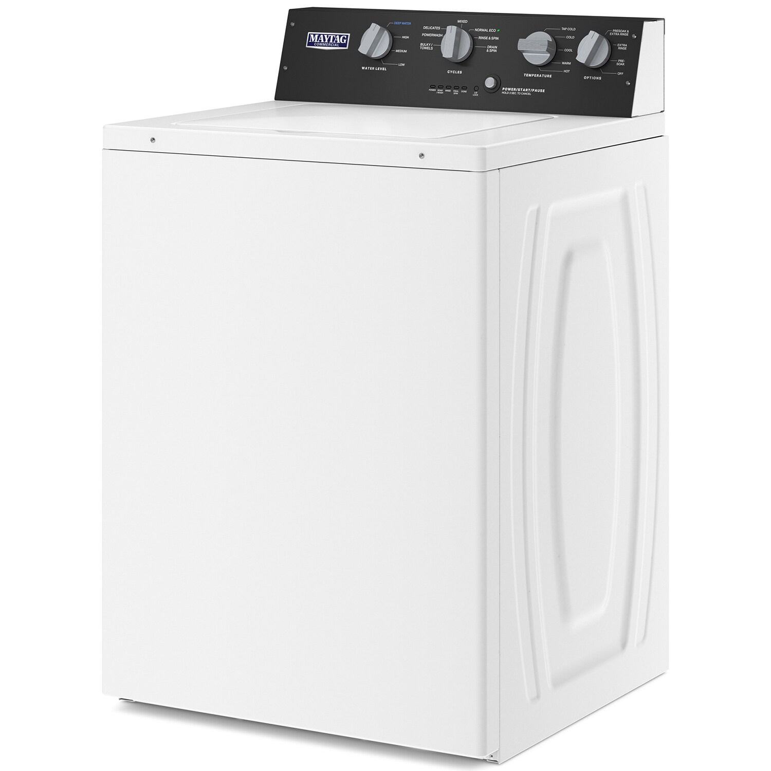 Maytag 27 in. 3.5 cu. ft. Top Load Washer with Agitator - White, , hires