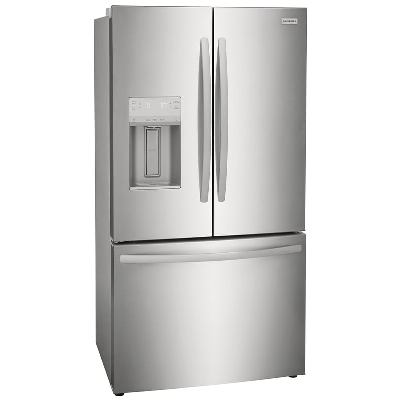 Frigidaire 36 in. 22.6 cu. ft. Counter Depth French Door Refrigerator with Ice & Water Dispenser - Stainless Steel, , hires