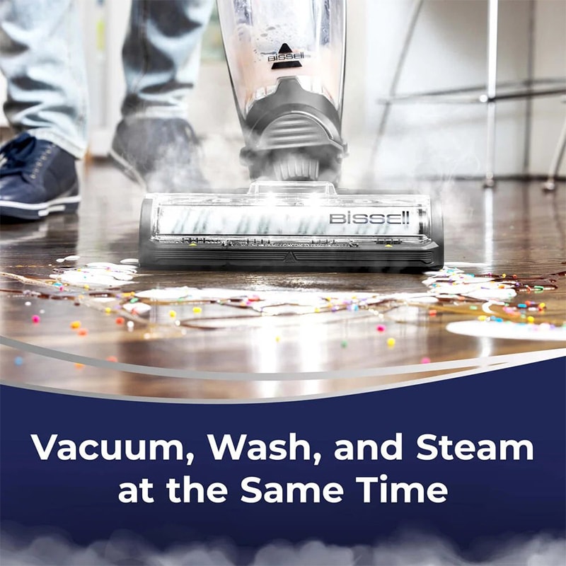 Bissell CrossWave HydroSteam Plus Multi-Surface Wet Dry Vacuum - Black/Titanium with Copper Harbor Accents, , hires