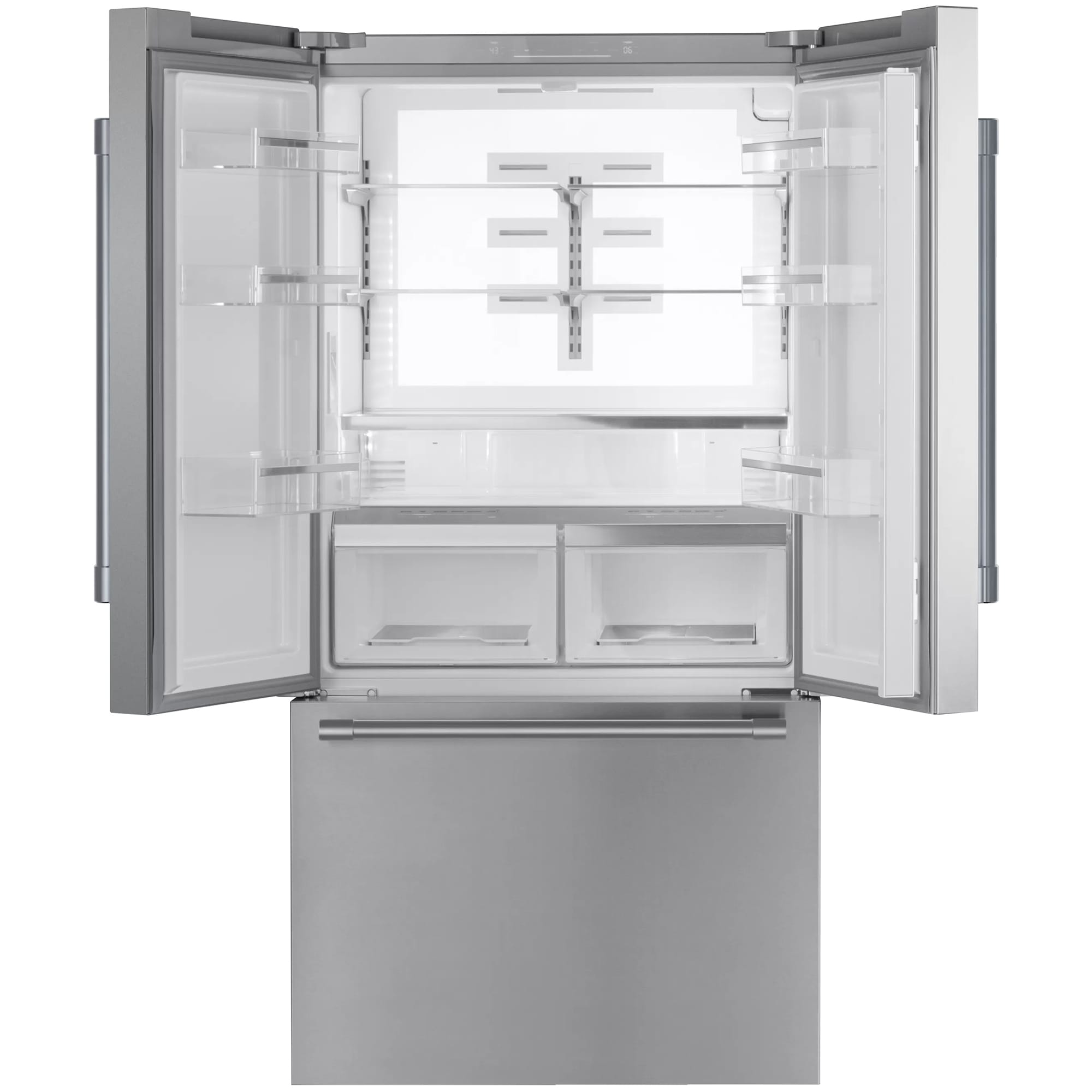 Thermador 36 in. 20.8 cu. ft. Smart Counter Depth French Door Refrigerator with Internal Water Dispenser and Professional handles Stainless Steel, , hires