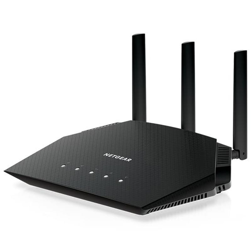Netgear 4-Stream Dual-Band WiFi 6 Router, 1.8Gbps, , hires