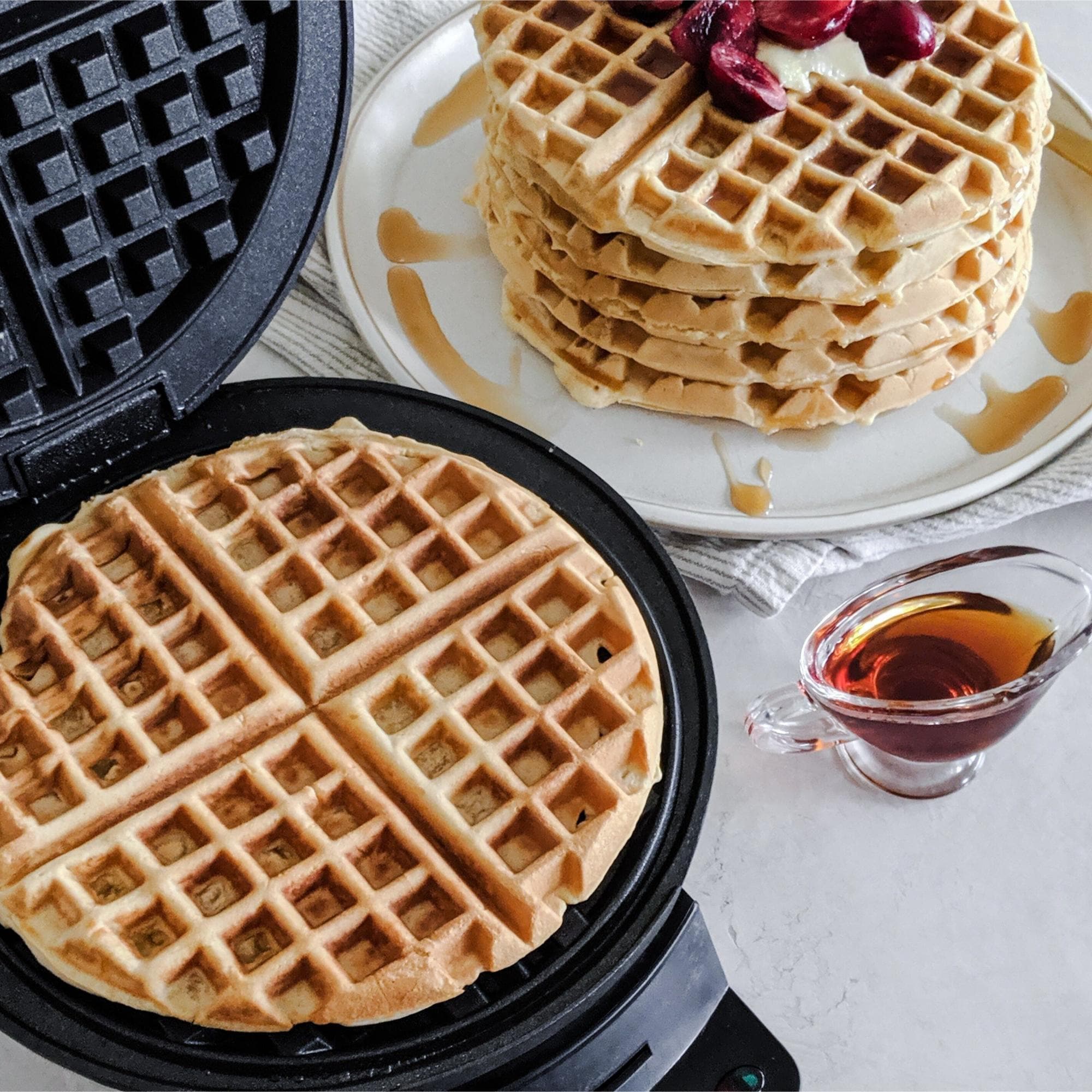 Cuisinart Round Classic Waffle Maker - Stainless Steel, , hires