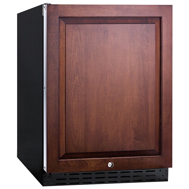 Summit 24 in. 4.2 cu. ft. Left-Hinged Undercounter Refrigerator - Custom Panel Ready, Custom Panel Required, hires