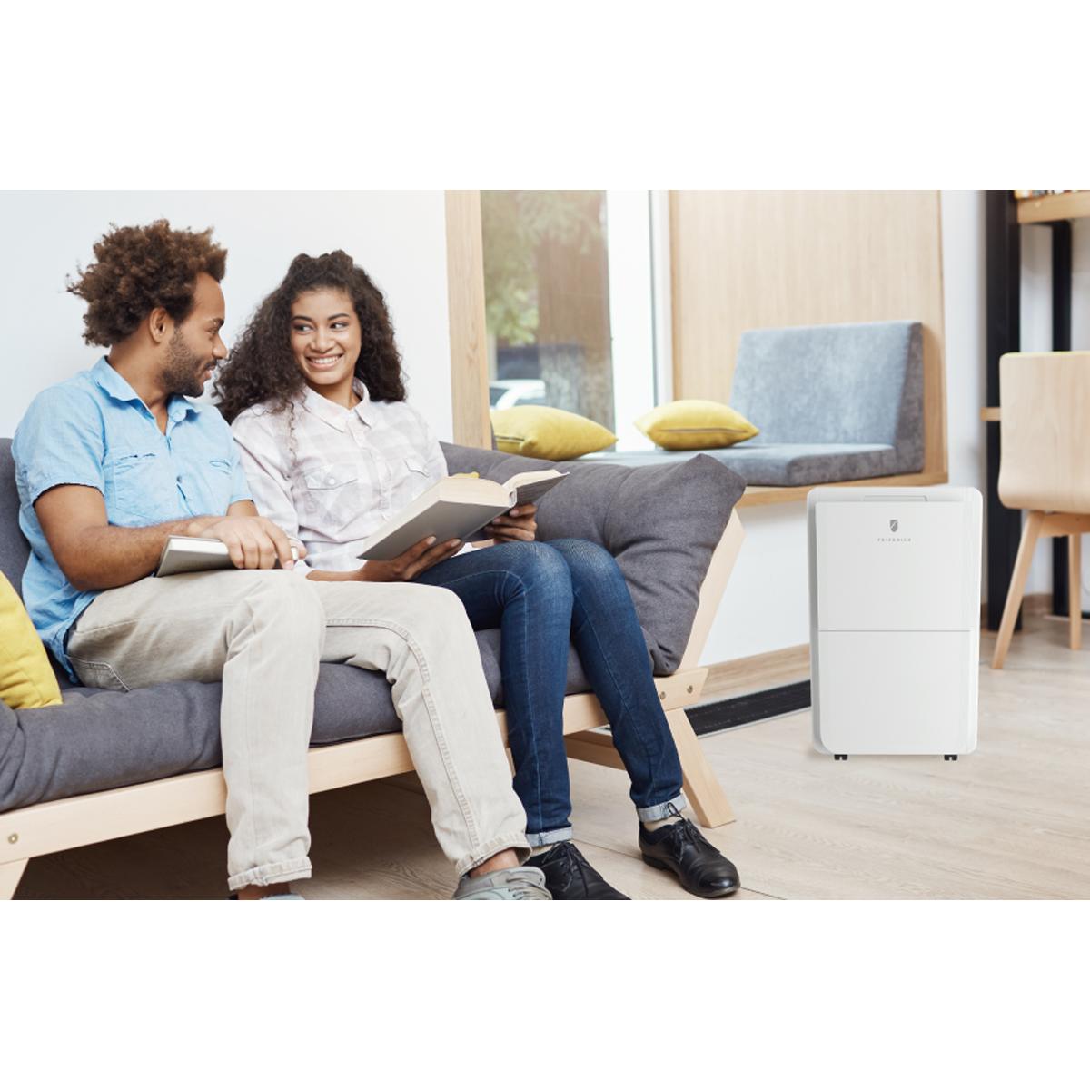 Friedrich 50 Pint 2-Speed Dehumidifier with Built-In Drain Pump, , hires