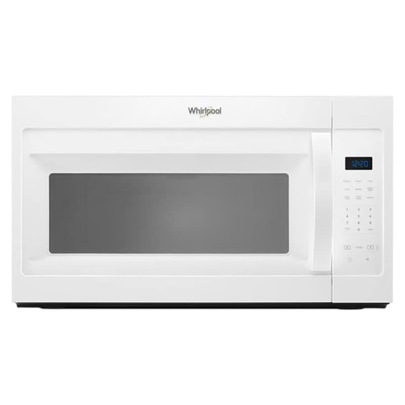 Whirlpool 30 in. 1.7 cu. ft. 1000W Over-the-Range Microwave with 300 CFM - White, White, hires