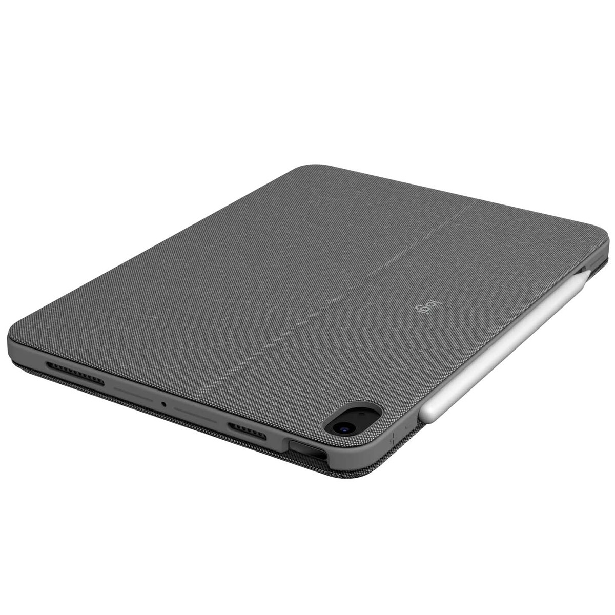 Logitech Combo Touch Backlit Keyboard Case for Apple 11" iPad Air M2 & M3 (Oxford Gray), , hires
