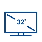 32 Inch & smaller TVs