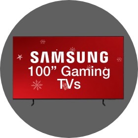 Big Savings 100 Inch Samsung Gaming TVs