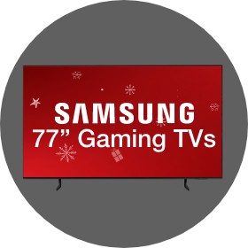 Big Savings 77 Inch Samsung Gaming TVs