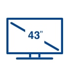 43 Inch TVs