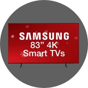 Big Savings 83 Inch Samsung 4K Smart TVs